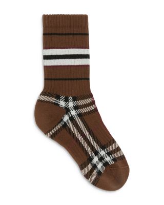 Check & Stripe Socks |