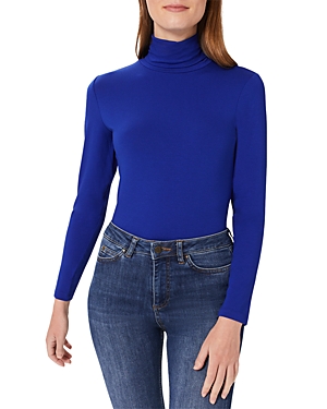Hobbs London Mishca Turtleneck In Cobalt Blue