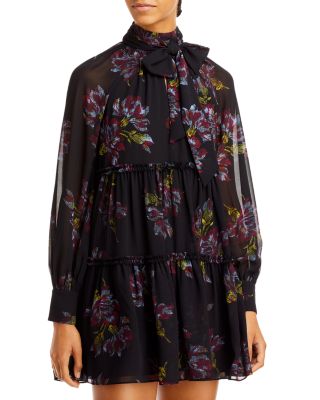 Cinq à Sept - Revina Floral Print Mini Dress