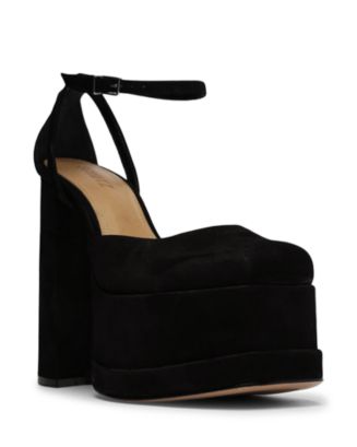 SCHUTZ Women's Luan Square Toe High Heel Platform Pumps Shoes - Bloomingdale's