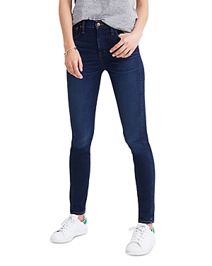 Madewell Petite High Rise Skinny Jeans in Hayes Wash