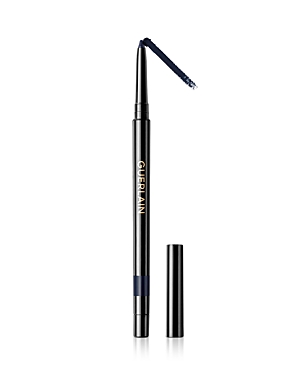 Shop Guerlain Waterproof Eye Pencil In Night Blue