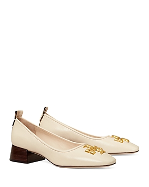 Tory Burch Women's Eleanor Pointed Toe Pumps In New Cream