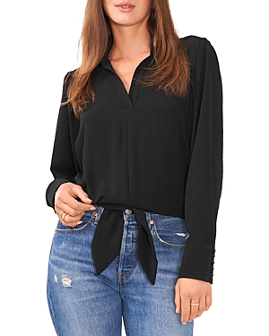 VINCE CAMUTO TIE FRONT TOP