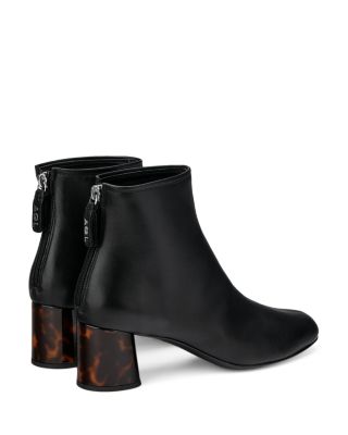 Women&#39;s Veta Back Zip Block Heel Booties