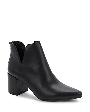 Blondo Tanner Waterproof Split Shaft Bootie In Black Leather