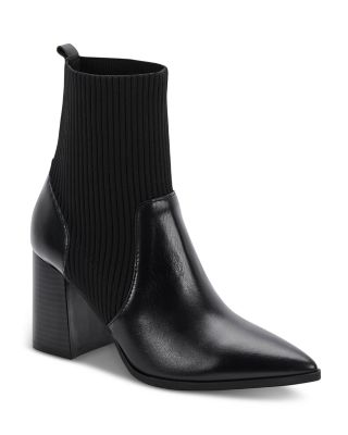 Blondo Women's Ikler Boots - Black - Size 7.5 - Black Leather