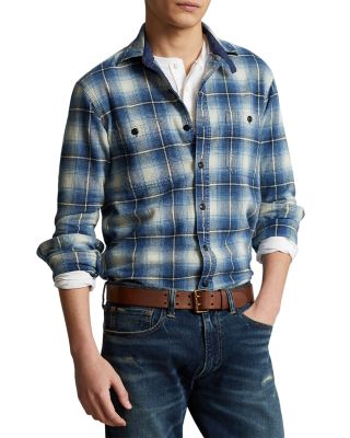 Polo Ralph Lauren - Classic Fit Plaid Flannel Work Shirt