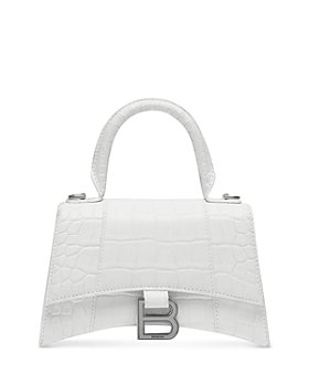 Balenciaga - Hourglass XS Leather Top Handle Bag