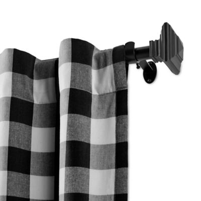 Farmhouse Buffalo Check Window Curtain, 52" x 95"