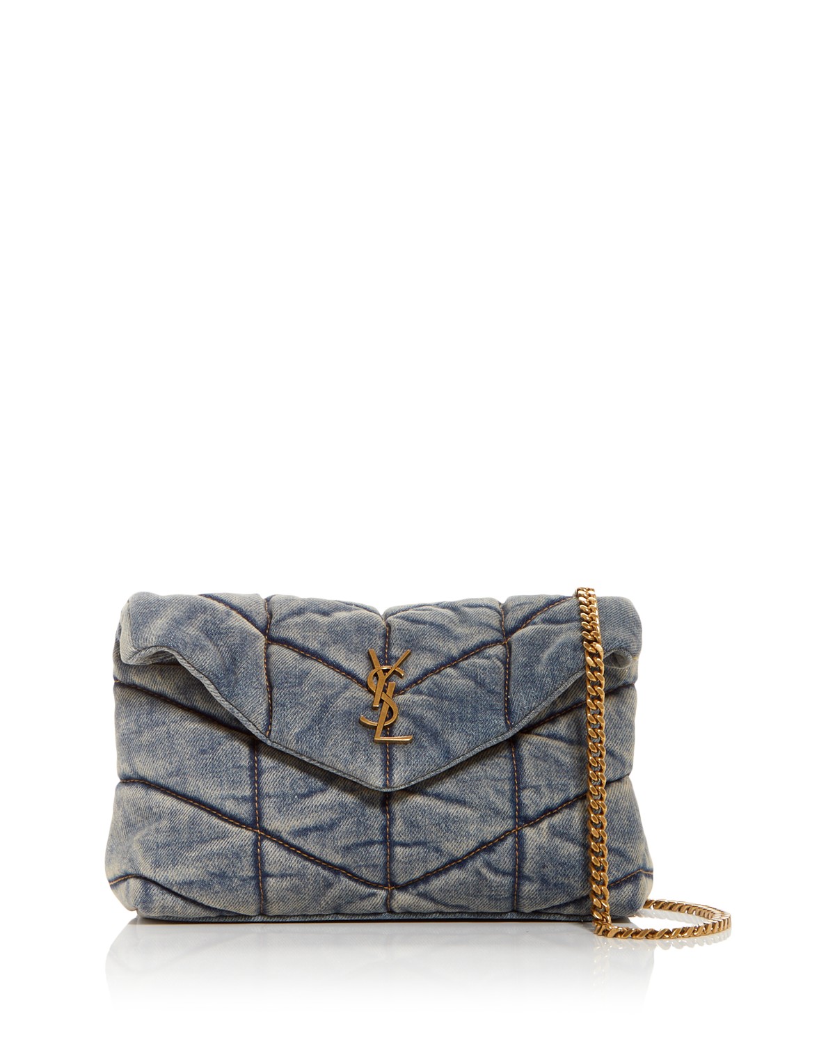 Puffer Toy in Denim