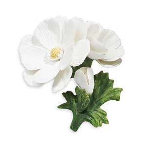 Aerin Cosmos Porcelain Flower Decor In White
