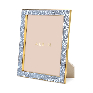 Aerin Classic Shagreen Frame, 8 X 10 In Blue