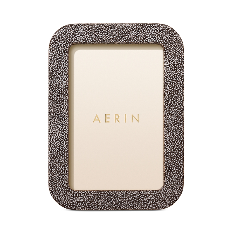 Aerin Modern Shagreen Frame, 4 x 6