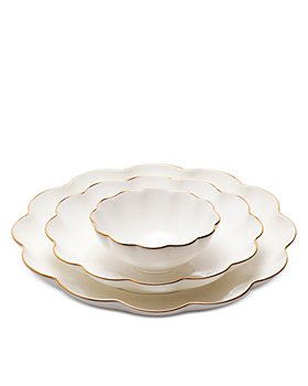 AERIN - Scalloped Nesting Serving Dishes, Set of 3