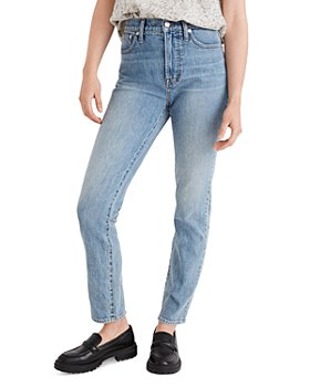 Madewell - Perfect Vintage High Rise Straight Jeans in Heathcote