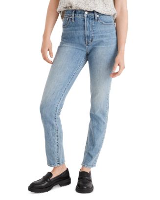 Madewell Perfect Vintage High Rise Straight Jeans in Heathcote ...