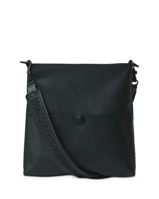 Callista Iconic Slim Messenger Leather Crossbody Bag