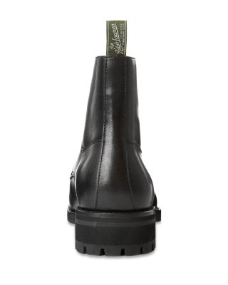 Men's Lace Up Cap Toe Boots