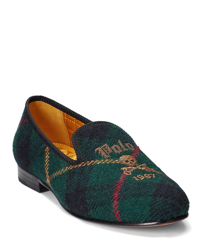 Polo Ralph Lauren Men's Logo Crest Slippers | Bloomingdale's