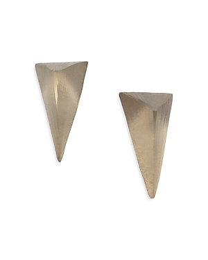 ALEXIS BITTAR LUCITE PYRAMID POST EARRINGS