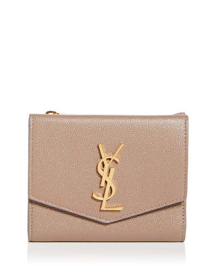 Saint Laurent Uptown Compact Leather Wallet Bloomingdale's