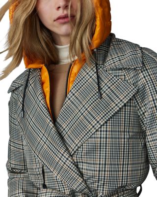Mackage Maxine Mixed Media Trench Coat | Bloomingdale's