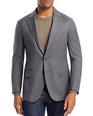 Polo Ralph Lauren Polo Soft Flannel Solid Slim Fit Suit Jacket