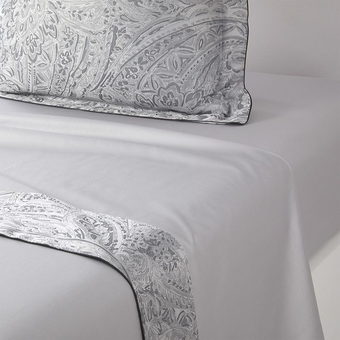 Yves Delorme Foulard Flat Sheet, Full/Queen Bloomingdale's