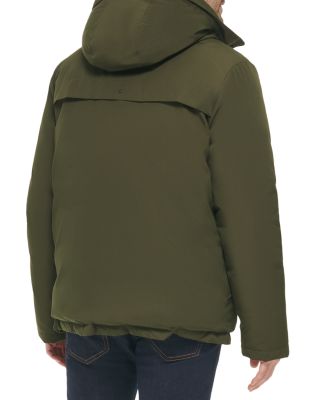 Full Zip Hooded Down Jacket 
