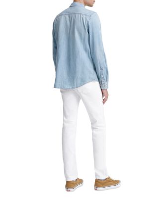 Tellis 34&amp;quot; Slim Fit Jeans in White