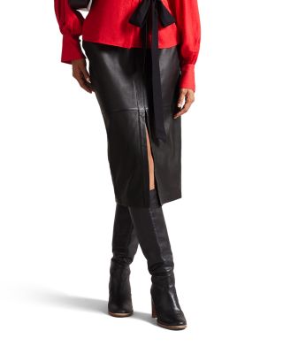 Ted Baker - Autry Leather Pencil Skirt