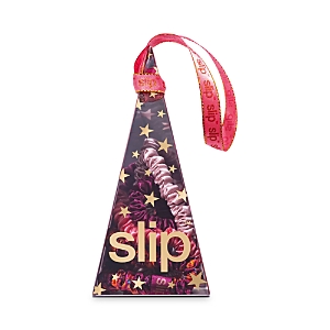 Slip Moonflower Ornament Pure Silk Skinny Scrunchie Set In Moonflower