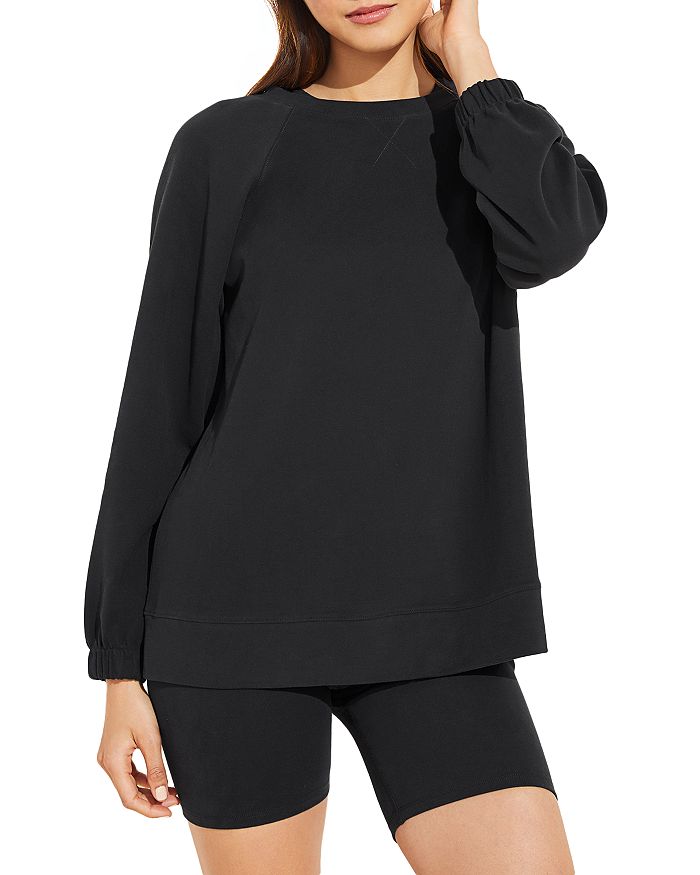 Eberjey Luxe Sweats Long Sweatshirt | Bloomingdale's