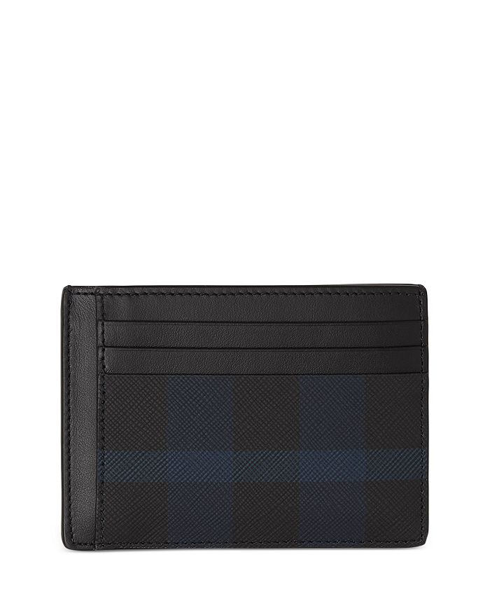 Burberry Chase Exaggerated Check Money Clip Card Case | Bloomingdale's