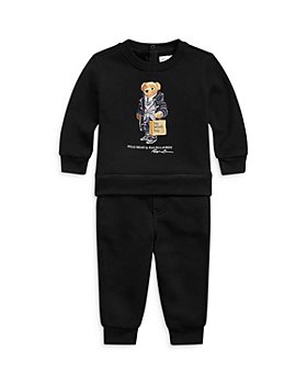 Ralph Lauren - Boys' Bloomingdale's Polo Bear Fleece Sweatshirt & Pant Set, Baby - 150th Anniversary Exclusive