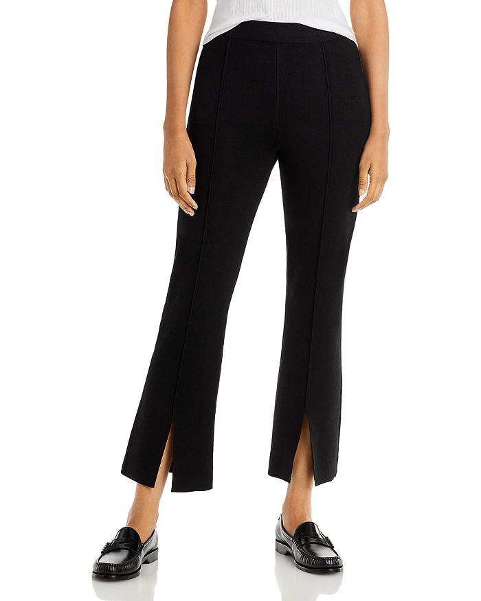T Tahari Split Hem Sweater Pants Bloomingdale's