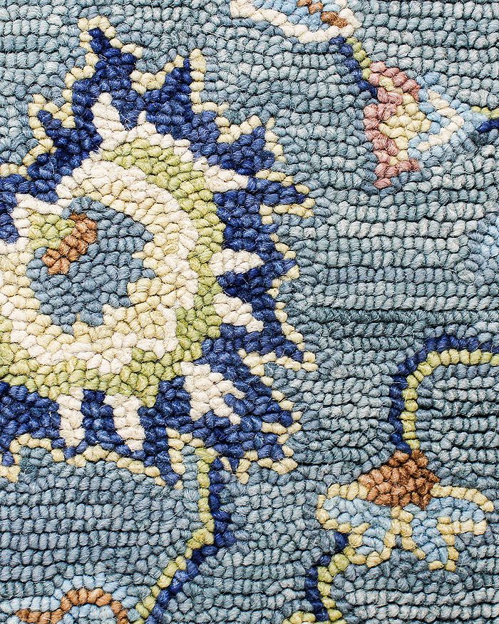 Bashian Valencia R131 Area Rug, 7'6 X 9'6 In Teal