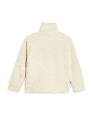 Girls' Bear Hug Denim & Faux Sherpa Jacket - Big Kid