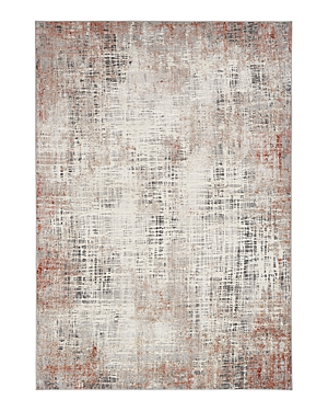 Calvin Klein Ck022 Infinity Ifn01 Area Rug, 9' X 12' In Rust Multi