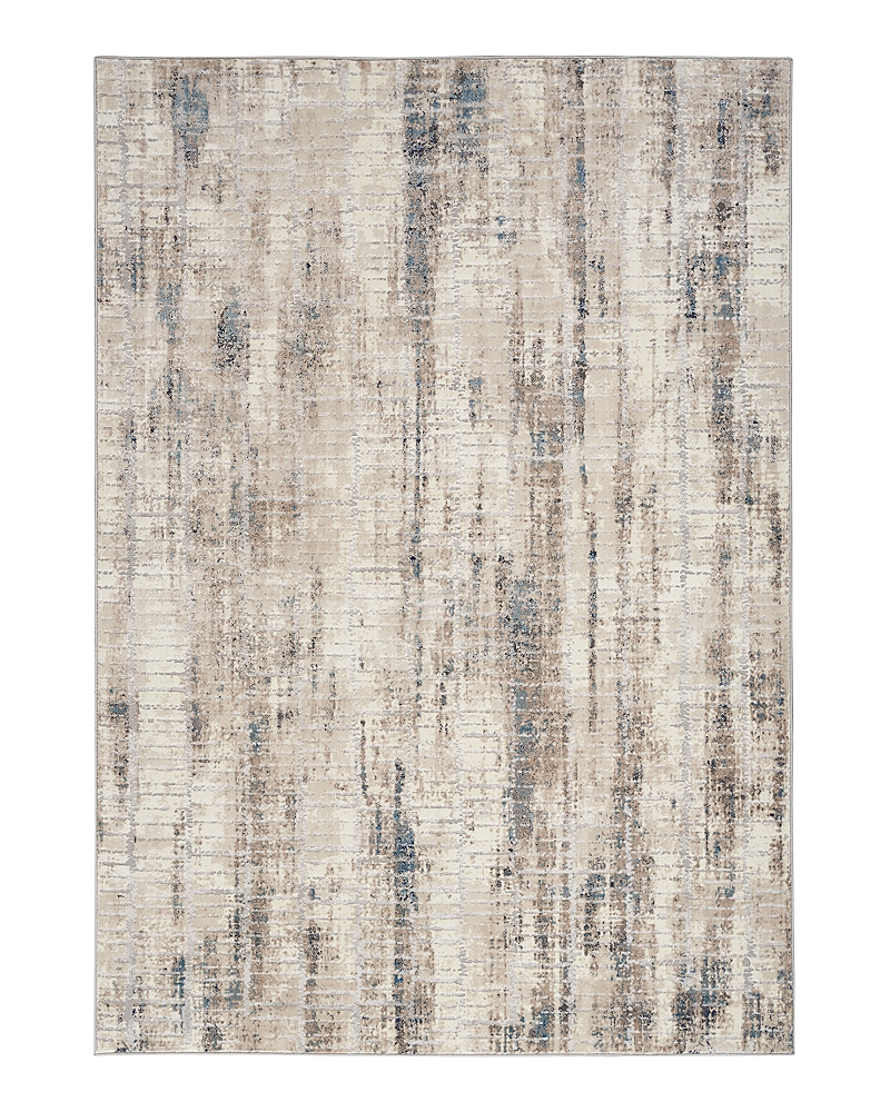 Calvin Klein Ck022 Infinity Ifn02 Area Rug, 4' X 6' In Ivory Grey