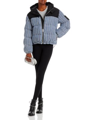 alexanderwang.t Logo Jacquard Puffer Coat | Bloomingdale's