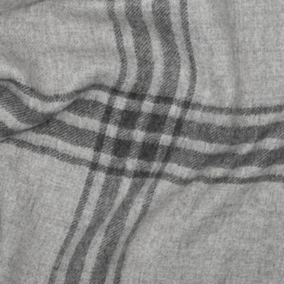 Diego Plaid Alpaca Wool Throw