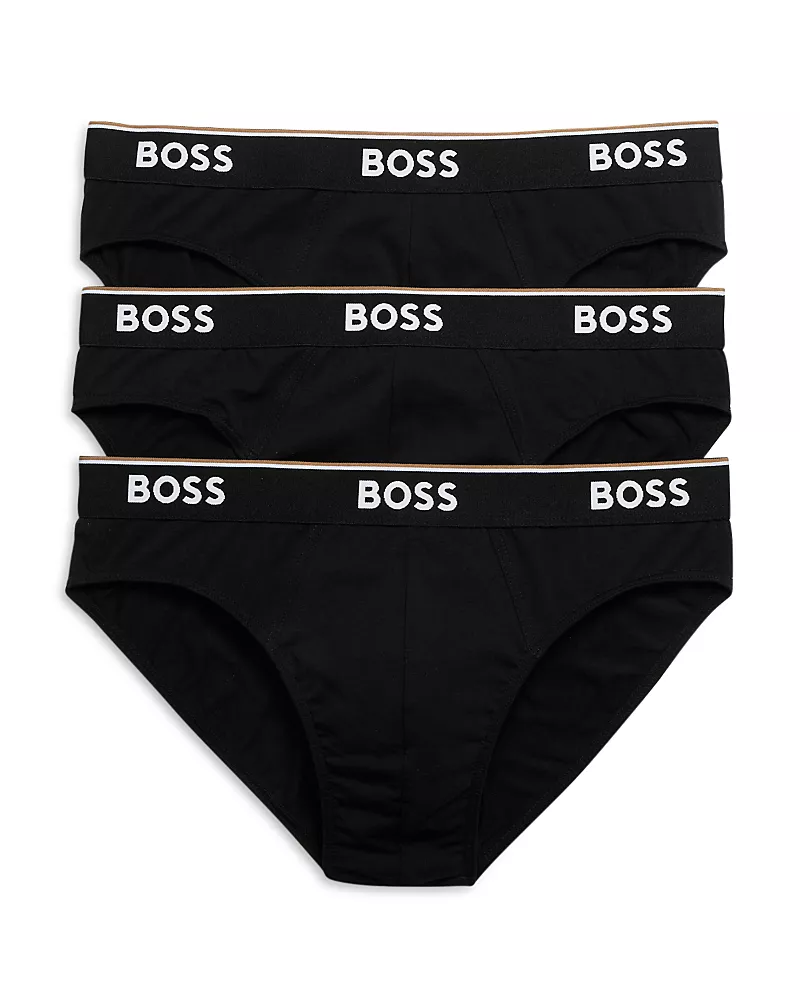 Boss Power Cotton Blend Briefs, Pack of 3