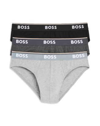 BOSS Power Cotton Blend Briefs, Pack of 3 | Bloomingdale's