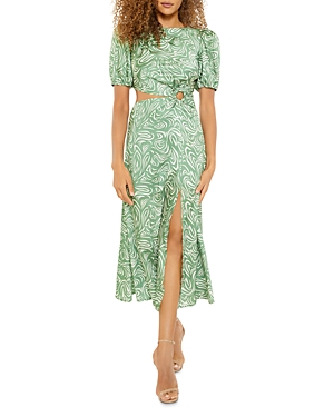 Shop Likely Froccaro Dress In Juniper/wh