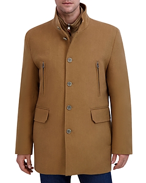 Shop Cole Haan Melton 3-in-1 Top Coat In Camel