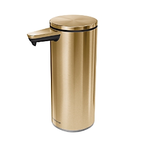 Simplehuman Rechargeable 9-ounce Liquid Soap Sensor Pump In Gold