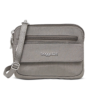 Baggallini Modern Everywhere Mini Bag In Grey
