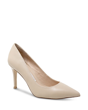Charles David Vibe Pointed Toe Pump In Nude